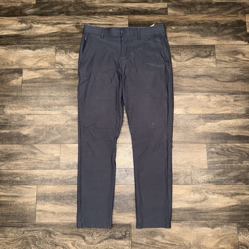 Weatherproof Vintage Men's 34x32 Dark Blue Performance Flex Chino Pants Preowned
